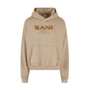 Karl Kani Retro Sprayed Os Hoodie Beige Beige, Herr