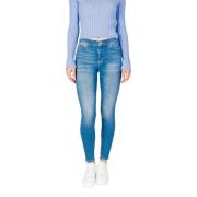 Tommy Jeans Essential Skinny Jeans Ljusblå Tvätt Blue, Dam