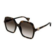 Gucci Gg1072Sa 002 Sunglasses Brown, Dam