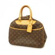 Louis Vuitton Vintage Pre-owned Tyg handvskor Brown, Dam