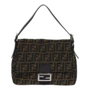 Fendi Vintage Pre-owned Canvas fendi-vskor Brown, Dam