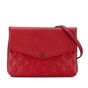 Louis Vuitton Vintage Pre-owned Canvas louis-vuitton-vskor Red, Dam