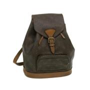 Louis Vuitton Vintage Pre-owned Canvas ryggsckar Brown, Dam