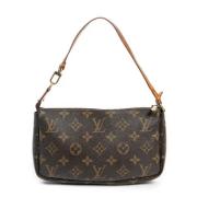 Louis Vuitton Vintage Pre-owned Canvas louis-vuitton-vskor Brown, Dam