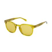 Zadig & Voltaire Brun Acetat Unisex Solglasögon Yellow, Unisex