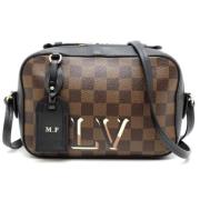 Louis Vuitton Vintage Pre-owned Canvas axelremsvskor Brown, Dam