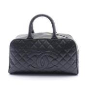 Chanel Vintage Pre-owned Laeder handvskor Black, Dam