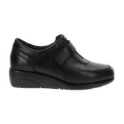 Cinzia Soft Läder Sneakers Komfort Stil Black, Dam