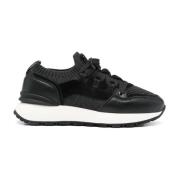 Doucal's Panel Sneakers Black, Dam