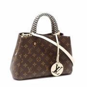 Louis Vuitton Vintage Pre-owned Tyg handvskor Brown, Dam