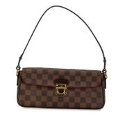 Louis Vuitton Vintage Pre-owned Laeder axelremsvskor Brown, Dam