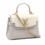 Louis Vuitton Vintage Pre-owned Laeder handvskor White, Dam