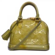 Louis Vuitton Vintage Pre-owned Tyg handvskor Green, Dam