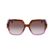 Longchamp Rosa Acetat Dam Solglasögon Multicolor, Dam