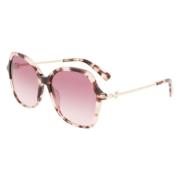 Longchamp Rosa Acetat Dam Solglasögon Multicolor, Dam