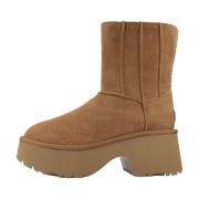 UGG Klassiska Twin Seam Ankelboots Brown, Dam