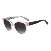 Kate Spade Rosa Acetat Solglasögon för Kvinnor Pink, Dam