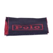 Ralph Lauren Marinblå och röd scarf Blue, Herr