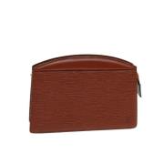 Louis Vuitton Vintage Pre-owned Laeder handvskor Brown, Dam