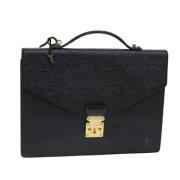 Louis Vuitton Vintage Pre-owned Laeder louis-vuitton-vskor Black, Dam