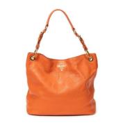 Prada Vintage Pre-owned Laeder prada-vskor Orange, Dam