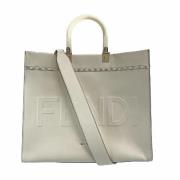 Fendi Vintage Pre-owned Laeder fendi-vskor Gray, Dam