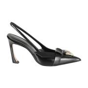 Piferi Slim Fit High Heels Black, Dam