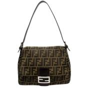 Fendi Vintage Pre-owned Canvas fendi-vskor Brown, Dam