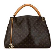 Louis Vuitton Vintage Pre-owned Laeder handvskor Brown, Dam