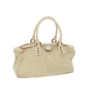 Louis Vuitton Vintage Pre-owned Canvas handvskor Beige, Dam