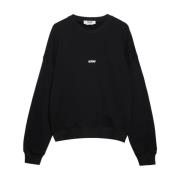 Msgm Casual 99C Sweatshirt Black, Herr