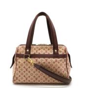 Louis Vuitton Vintage Pre-owned Canvas louis-vuitton-vskor Beige, Dam