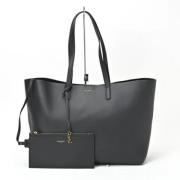 Yves Saint Laurent Vintage Pre-owned Laeder totevskor Black, Dam