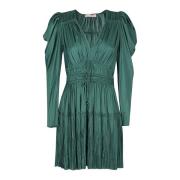 Ulla Johnson Elegant Blommig Klänning Green, Dam