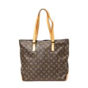 Louis Vuitton Vintage Pre-owned Canvas axelremsvskor Brown, Dam