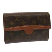 Louis Vuitton Vintage Pre-owned Canvas louis-vuitton-vskor Brown, Dam