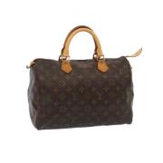 Louis Vuitton Vintage Pre-owned Canvas louis-vuitton-vskor Brown, Dam