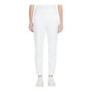 Max Mara Raka viskosbyxor med Milano-söm White, Dam