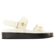 Tory Burch Laeder sandaler White, Dam