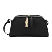 Furla Svart Crossbody Väska med Raffinerade Detaljer Black, Dam