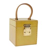 Louis Vuitton Vintage Pre-owned Laeder louis-vuitton-vskor Yellow, Dam