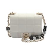 Chanel Vintage Pre-owned Laeder chanel-vskor White, Dam