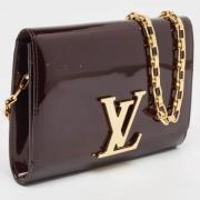 Louis Vuitton Vintage Pre-owned Laeder kuvertvskor Red, Dam