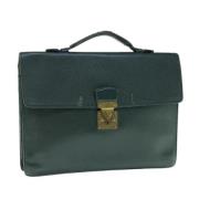 Louis Vuitton Vintage Pre-owned Laeder louis-vuitton-vskor Green, Dam