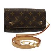 Louis Vuitton Vintage Pre-owned Canvas louis-vuitton-vskor Brown, Dam