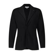 Lardini Klassisk Ullstickad Blazer Blue, Herr