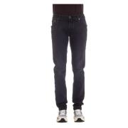 Jacob Cohën Svart Slim Fit Denim Jeans Black, Herr