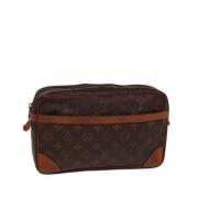 Louis Vuitton Vintage Pre-owned Canvas louis-vuitton-vskor Brown, Dam