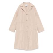 Aspesi Nydia Trench Coat Beige, Dam