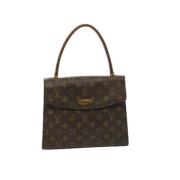 Louis Vuitton Vintage Pre-owned Canvas handvskor Brown, Dam